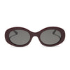 Color swatch for lainey - black + brown + polarized sunglasses