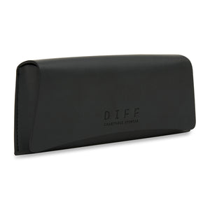 Leather Travel Case | Black | DIFF Eyewear display picture 1