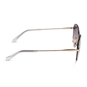 Lenox XS Aviator Sunglasses | Gold & Slate Gradient Flash | DIFF