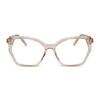 Color swatch for maisie - cream tortoise + prescription glasses