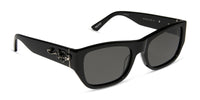 swatch for MALFOY™️ - BLACK + GREY SUNGLASSES--sold out