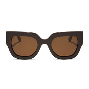 Maren Square Sunglasses | Truffle & Truffle Polarized | DIFF  display picture 1