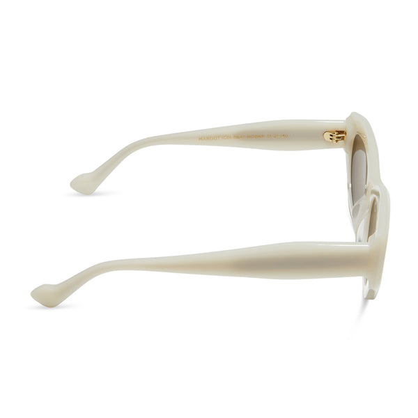 margot - meringue + brown + polarized sunglasses 3