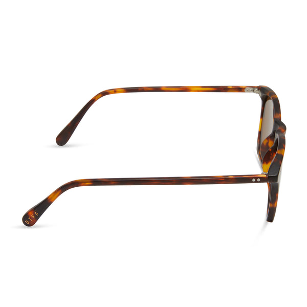 maxwell - matte rich tortoise + brown + polarized sunglasses 3