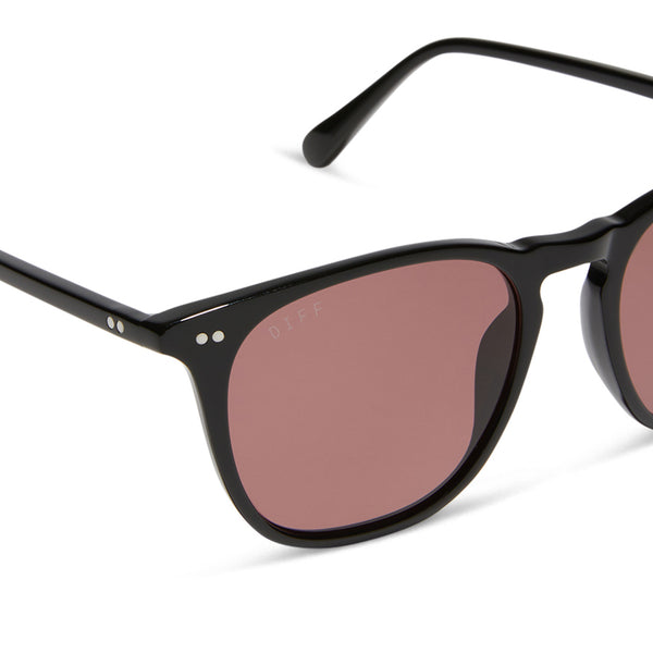 maxwell xl - black + mauve + polarized sunglasses 4