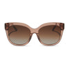 Color swatch for maya - opalescent pink + cherry blossom mirror sunglasses