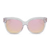 Color swatch for maya - opalescent pink + cherry blossom mirror sunglasses