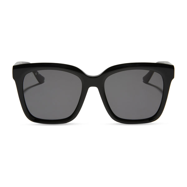 swatch for MEREDITH - BLACK + GREY SUNGLASSES