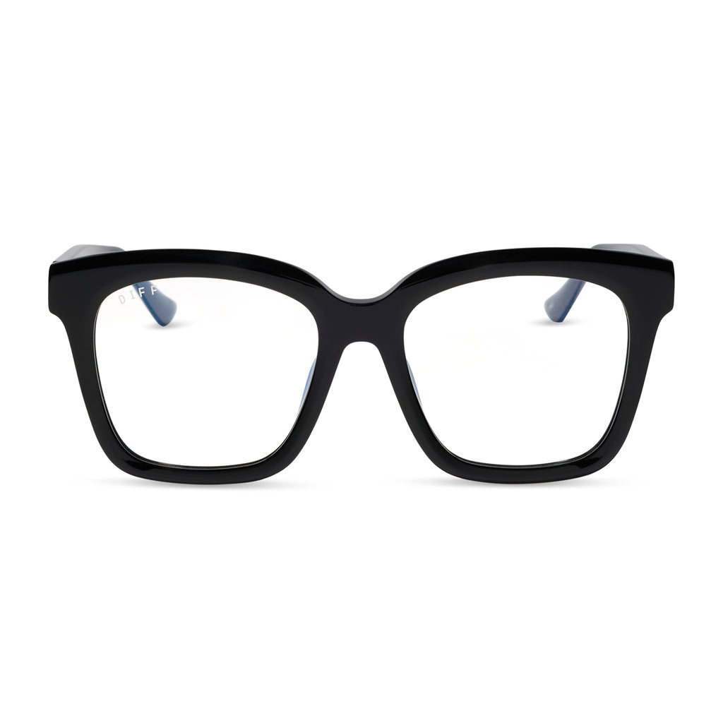 MEREDITH - BLACK + GLASSES