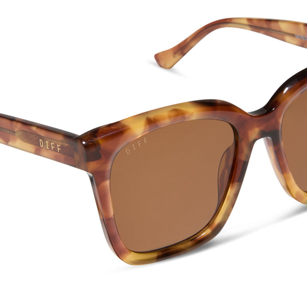 meredith - brown fleur + brown sunglasses 4