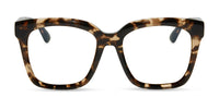 swatch for MEREDITH - ESPRESSO TORTOISE + PRESCRIPTION GLASSES