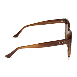 Meredith Square Sunglasses | Tawny Tort & Brown Gradient | DIFF