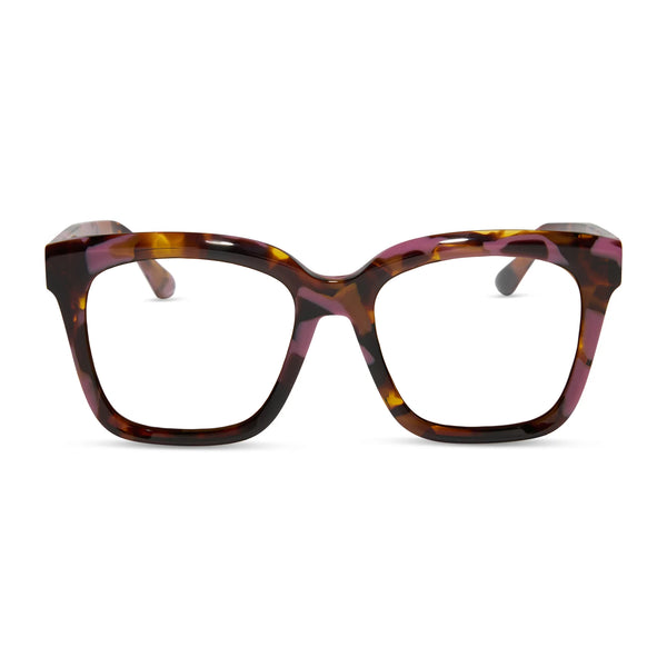 meredith - torino tortoise + prescription glasses
