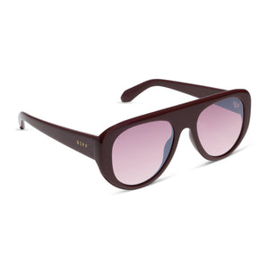 Morgan Navigator Sunglasses | Rugby Red & Burgundy Gradient  display picture 3