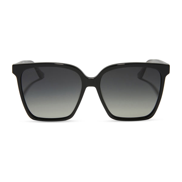 naomi - black + grey gradient + polarized sunglasses 2