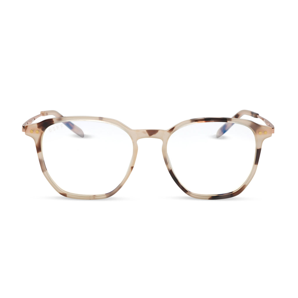 NOEL - CREAM TORTOISE + GLASSES