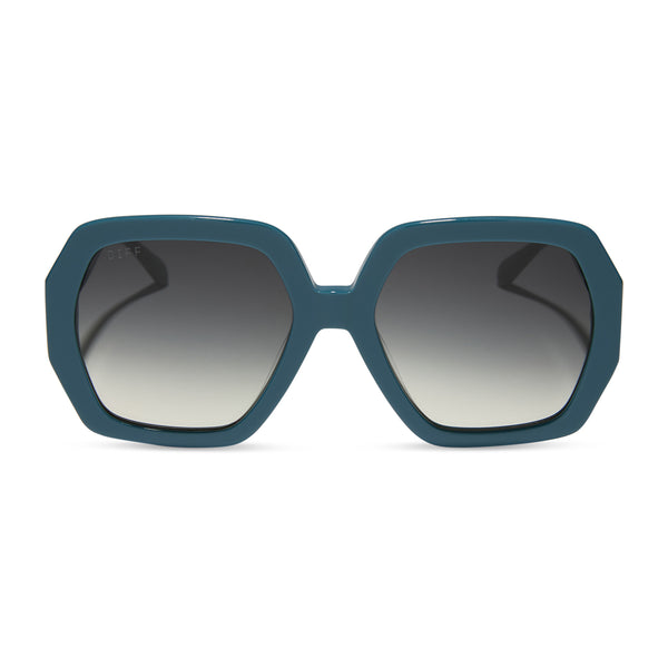 nola - deep space + grey gradient + polarized sunglasses