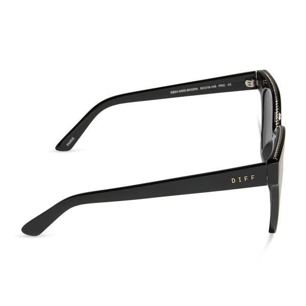 paris - black + grey sunglasses 2