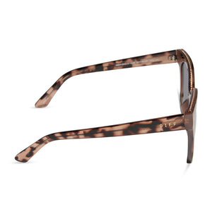PARIS - BLUSH TORTOISE + GREY GRADIENT SUNGLASSES