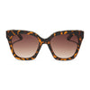 Color swatch for paris - dark tortoise + brown gradient sunglasses