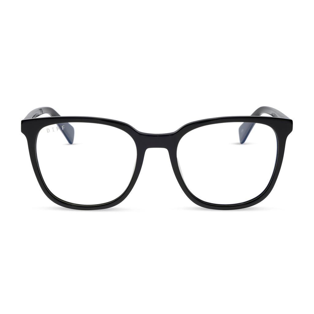 PARKER - BLACK + GLASSES