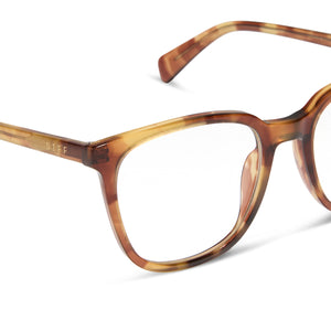 PARKER - BROWN FLEUR + PRESCRIPTION GLASSES