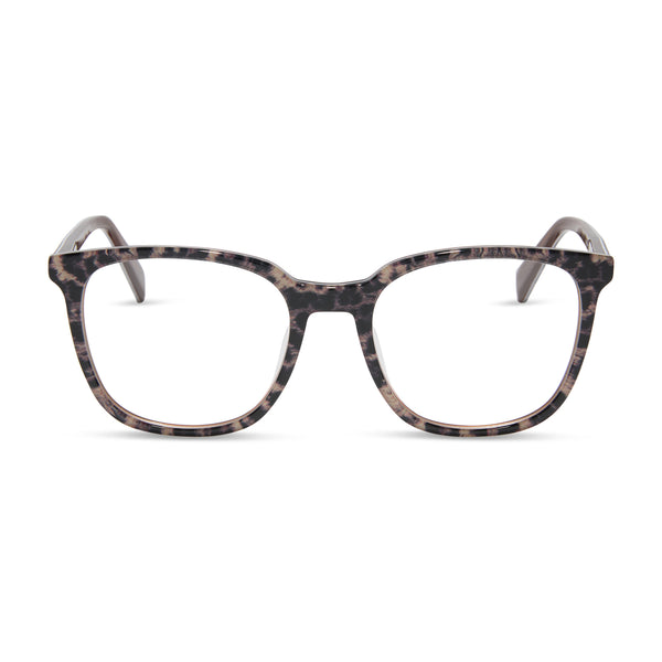 parker - leopard tortoise + prescription glasses