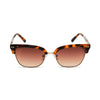 Color swatch for patricia nash - gloria + brushed gold + brown gradient sunglasses