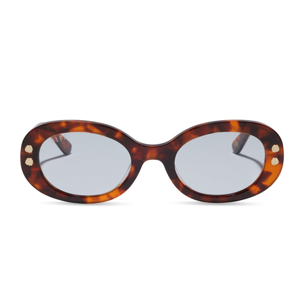 Practical Magic 2 Sally Sunglasses | Tortoise & Light Blue | DIFF