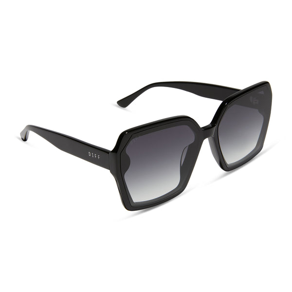 presley - black + grey gradient sunglasses 2