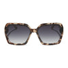 Color swatch for presley - macchiato + brown gradient sunglasses