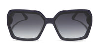 swatch for PRESLEY - ROYAL + GREY GRADIENT SUNGLASSES