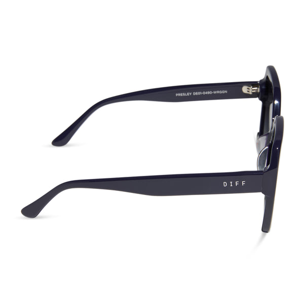 presley - royal + grey gradient sunglasses 3