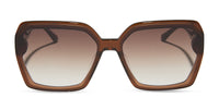swatch for PRESLEY - WHISKEY + BROWN GRADIENT SUNGLASSES