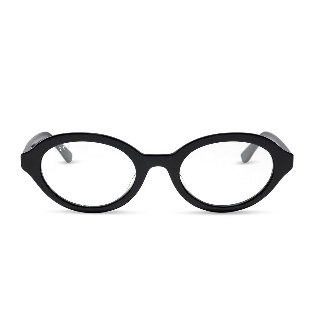 JULIA - BLACK + GLASSES