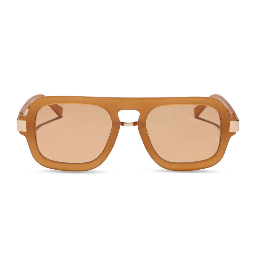NAOMI - MANGO + CHAMPAGNE TINT SUNGLASSES
