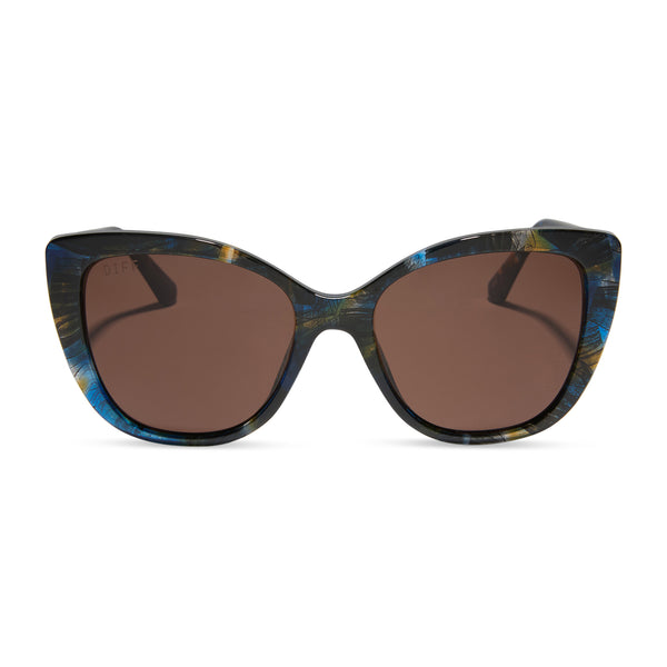 rae - glacial tortoise + brown sunglasses