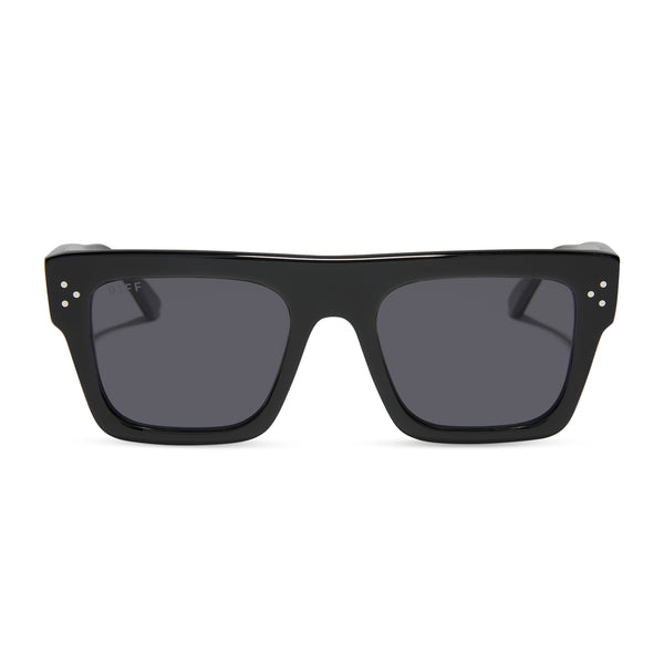 roberts - black + prescription glasses