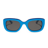 ROMY - LUMINOUS BLUE + GREY + SUNGLASSES