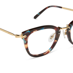 Rue Square Glasses | Confetti Tortoise | DIFF Eyewear display picture 2