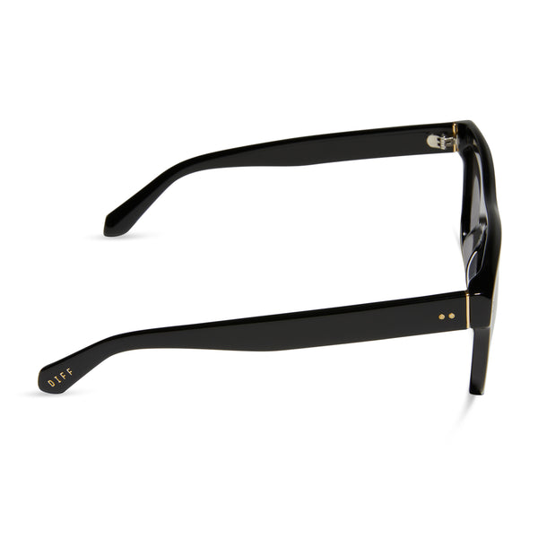 sammy - black + grey + polarized sunglasses 3