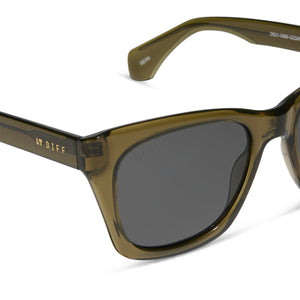 SEAN - MILKY OLIVE + GREY SUNGLASSES
