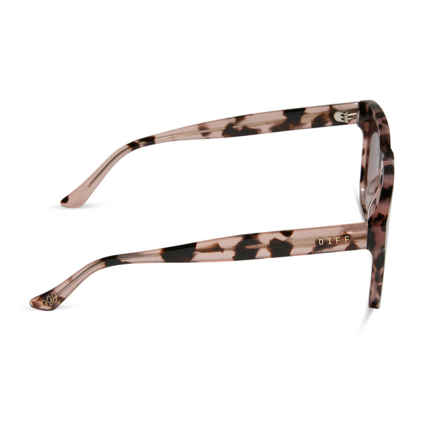 sicily - himalayan tortoise + taupe mirror sunglasses 3