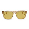 Color swatch for sicily - himalayan tortoise + taupe mirror sunglasses
