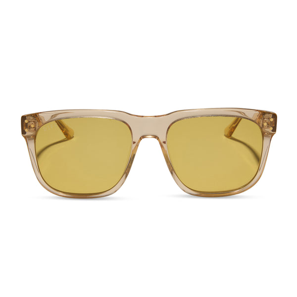 sicily - honey crystal + honey bee sunglasses