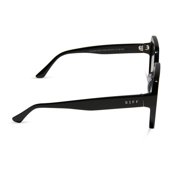 sloane - black + grey gradient sunglasses 3