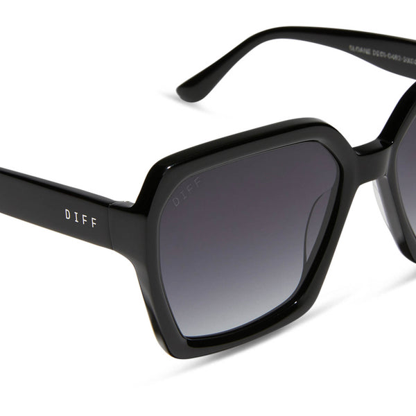 sloane - black + grey gradient sunglasses 4