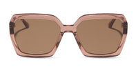 swatch for SLOANE - CAFÉ OLE + BROWN SUNGLASSES