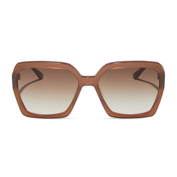 sloane - macchiato + brown gradient sunglasses