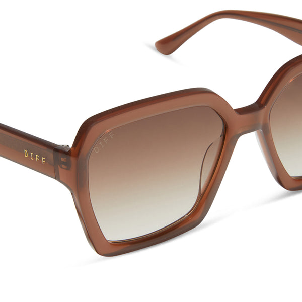 sloane - macchiato + brown gradient sunglasses 4
